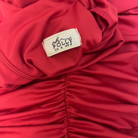 Oh Polly ‘Sweet Spot’ Magenta Cutout Dress - Picture 9 of 9